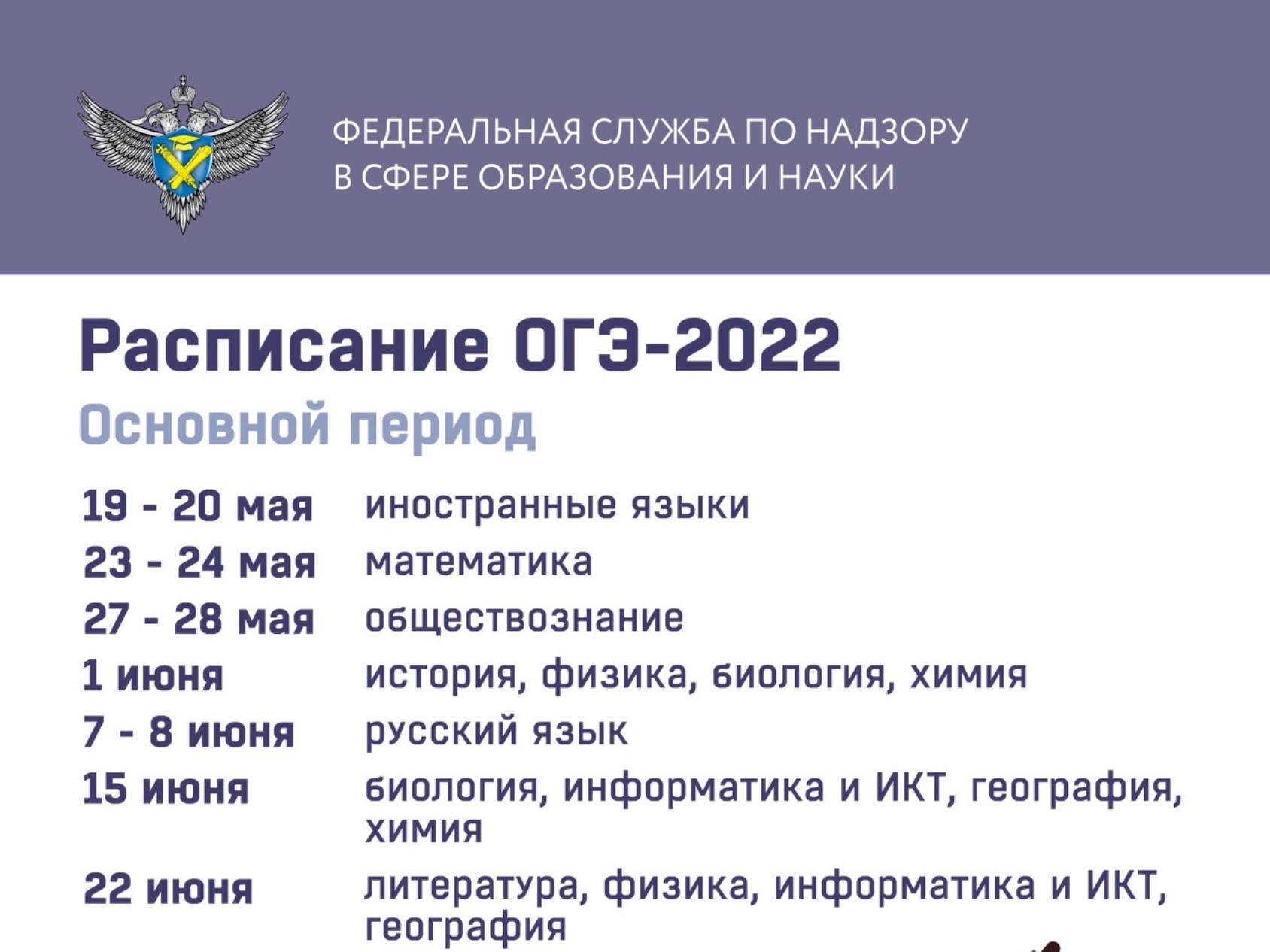 Правда ли что огэ отменили в 2024. Расписание ОГЭ 2022. Основной период ОГЭ. График ОГЭ. Расписание ОГЭ 24 года.