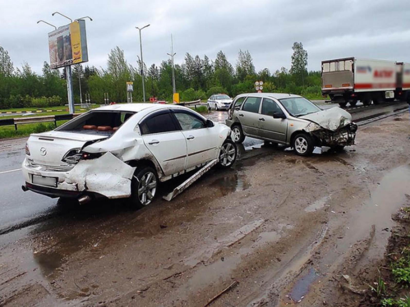 В Котласе в ДТП с участием нетрезвого водителя пострадал пассажир